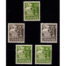 Karavel - Lot med diverse mærker - postfriske